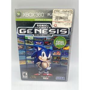 Sonic's Ultimate Genesis Collection (Microsoft XBOX 360) Complete In Box